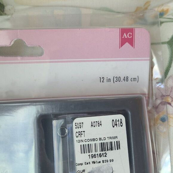 American Crafts 12-Inch Portable Combo Trimmer for Paper Crafts Scrapbooking NWT - Picture 16 of 16